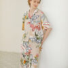 Tropical Elegance Floral Print Summer Nightgowns