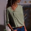 Casual Chic Button-Down Blouse